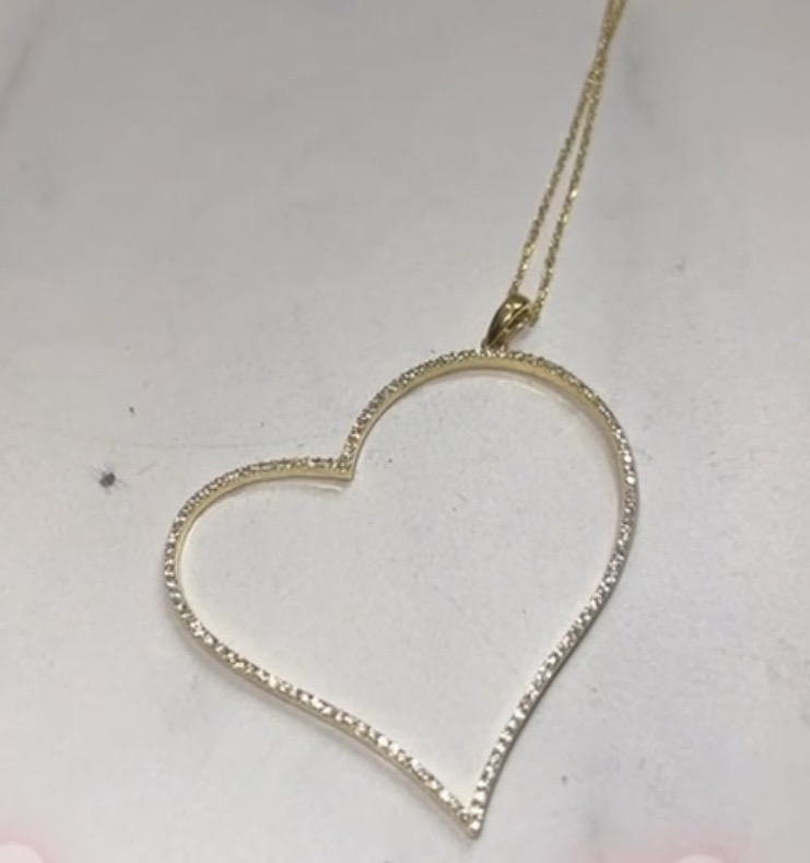 Gold Heart Necklace