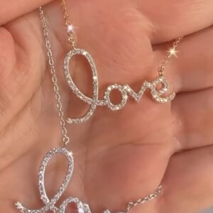 Silver Love Necklaces