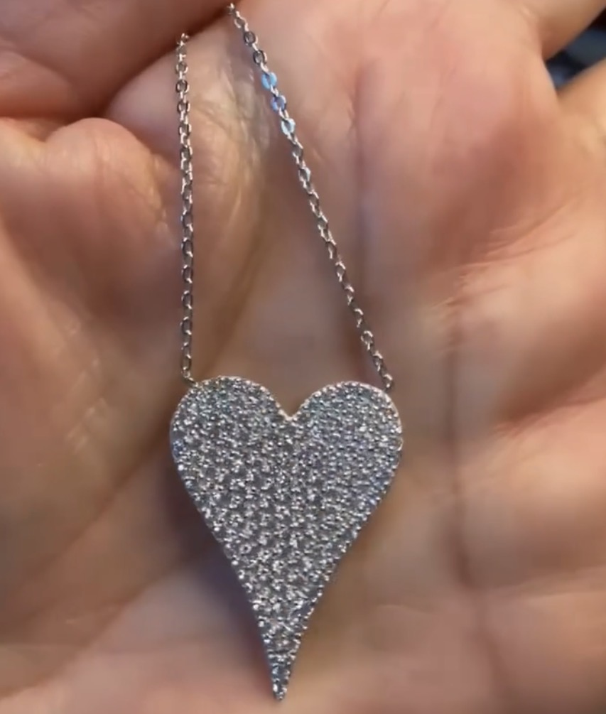 Shiny Heart Necklace