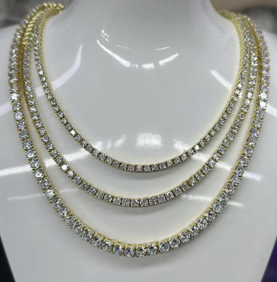 Stacked Gold Necklaces